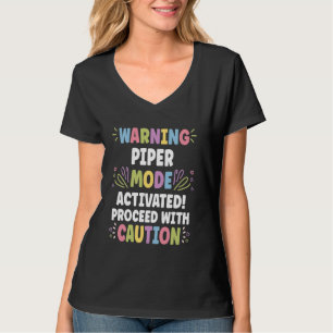 PIPER Personalised Name Funny Cute Custom PIPER Na T-Shirt