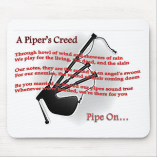 Piper's Creed Mouse Mat