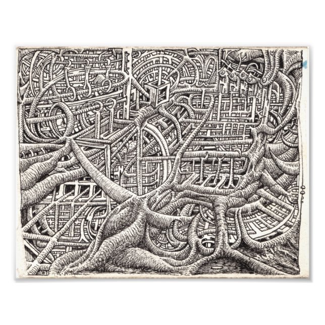 Pipescape, by Brian Benson Photo Print (Front)
