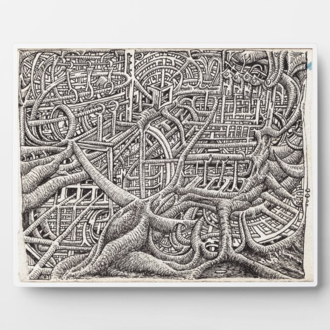 Pipescape, by Brian Benson Plaque (Front)
