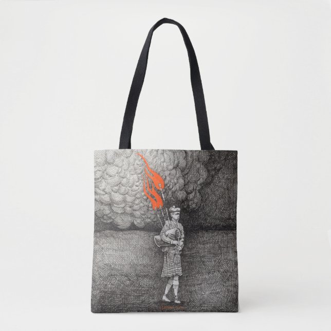 Piping Hot Tote Bag (Front)