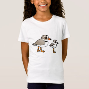 Piping Plover with chick T-Shirt