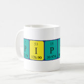 Pippino periodic table name mug (Front Left)