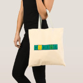 Pippino periodic table name tote bag (Front (Product))