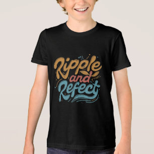 Pipple and refect  Tri-Blend shirt