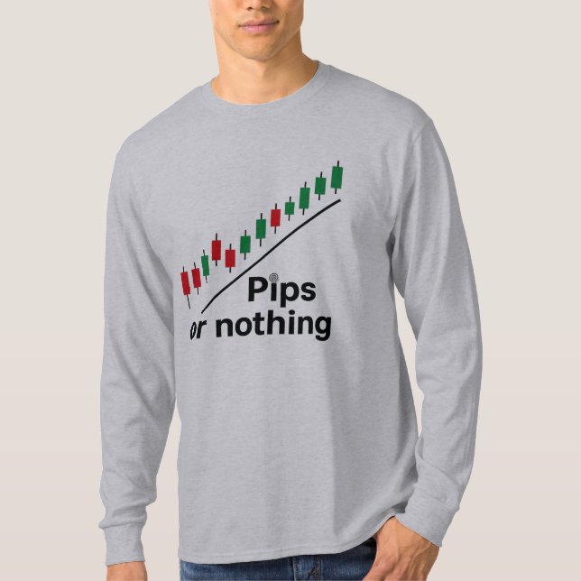 Pips or nothing long sleeve t-shirt (Front)