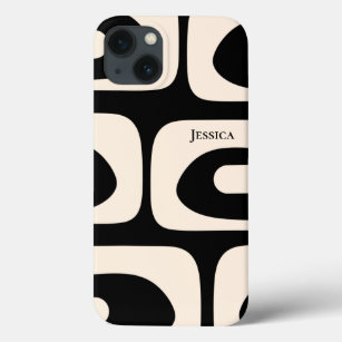 Piquet Midcentury Abstract Minimal Personalised Case-Mate iPhone Case
