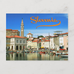 Piran,Slovenia Postcard