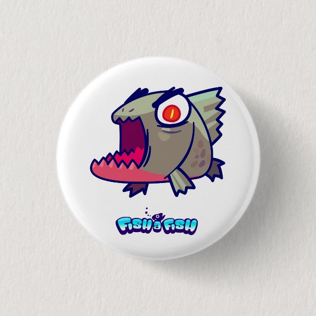 Piranha Button (Front)