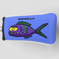 Piranha fish cartoon