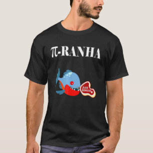 Piranha Fish Math T-Shirt
