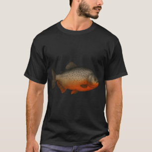 Piranha Fish - Vintage Japanese Inspired Art - Pir T-Shirt