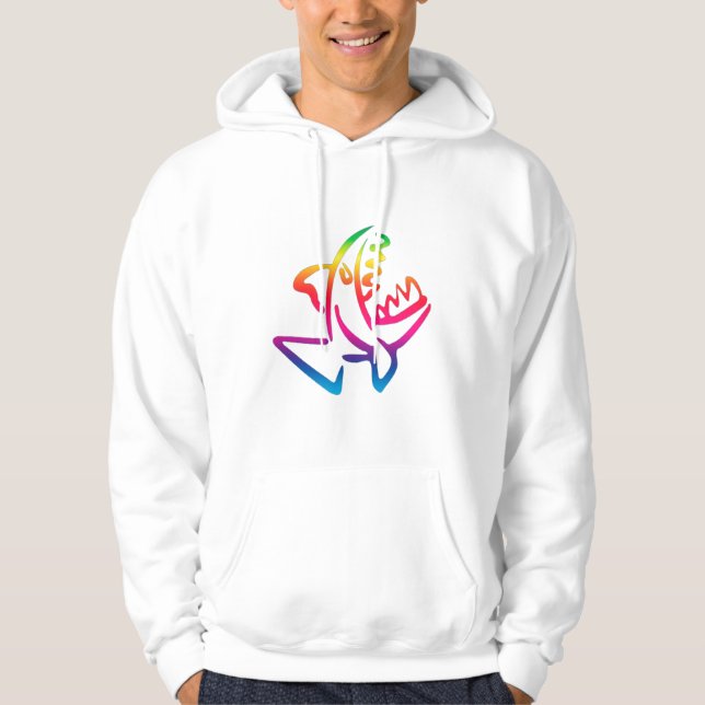 Piranha Hoodie (Front)