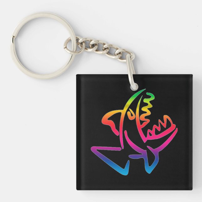 Piranha Key Ring (Front)