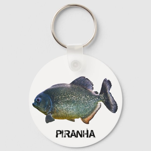 Piranha Keyring (Front)