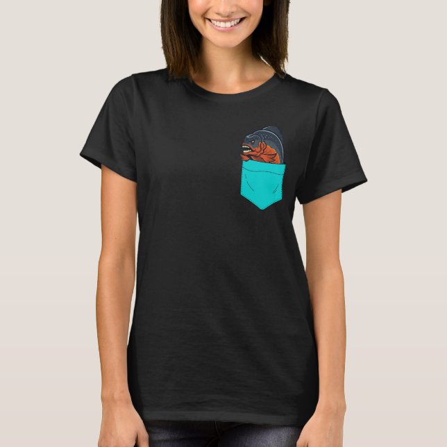 Piranha Pocket T-Shirt (Front)