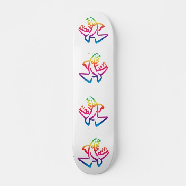 Piranha Skateboard (Front)