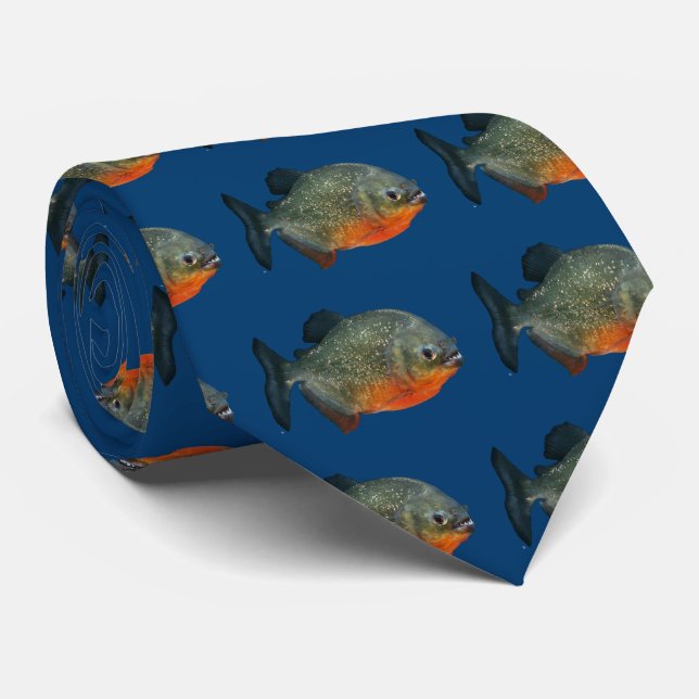 Piranha Tie (Rolled)