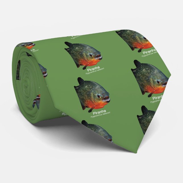 Piranha Tie (Rolled)