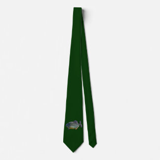 Piranha Tie (Dark Green)