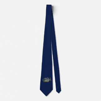 Piranha Tie Double Sided (Navy)