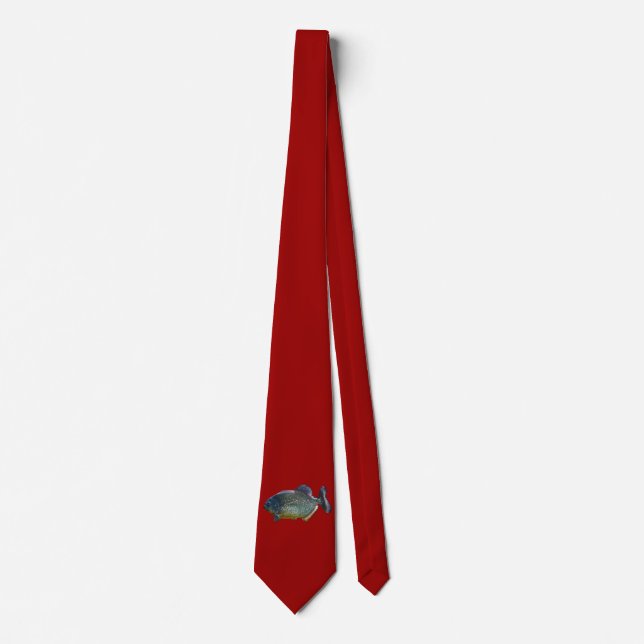 Piranha Tie (Red) (Front)