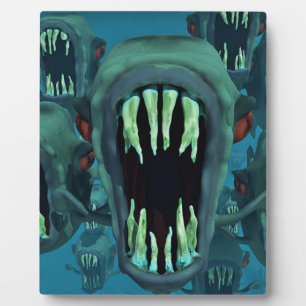 Piranhas Fish Custom Personalise Anniversaries Plaque