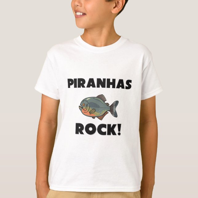 Piranhas Rock T-Shirt (Front)