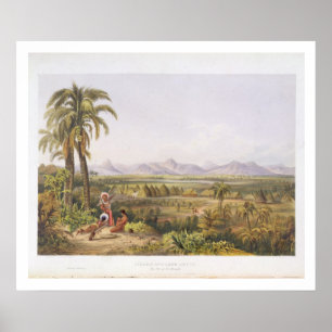 Pirara and Lake Amucu, the Site of El Dorado, from Poster