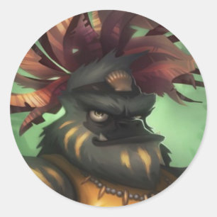 Pirate101 Gortez Classic Round Sticker