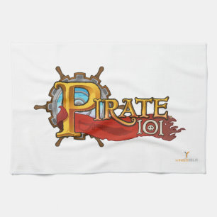 Pirate101 Logo Tea Towel