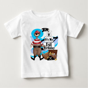 Pirate 1st Birthday T-shirts and Gifts