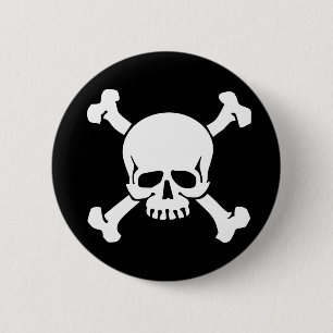 Pirate 6 Cm Round Badge