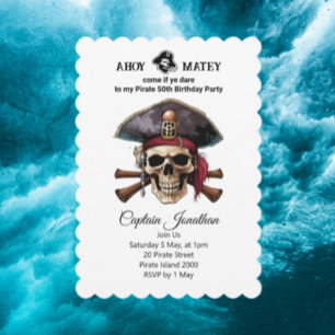 Pirate Adventure Awaits Invitation