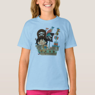 Pirate and Pirate Ship T-Shirt