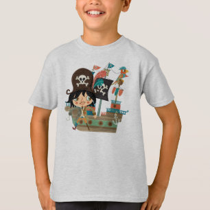 Pirate and Pirate Ship T-Shirt