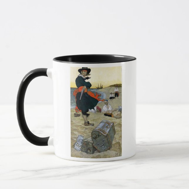 Pirate Art Mug (Left)