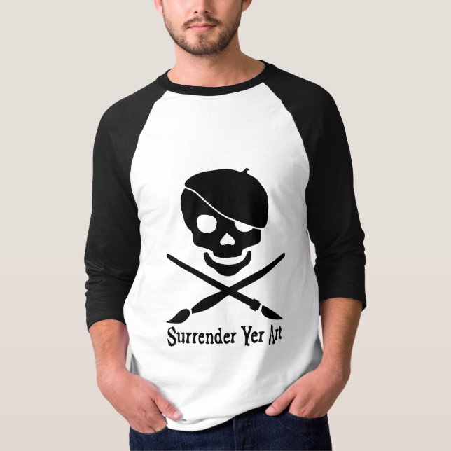 Pirate Artist T-Shirt (Front)