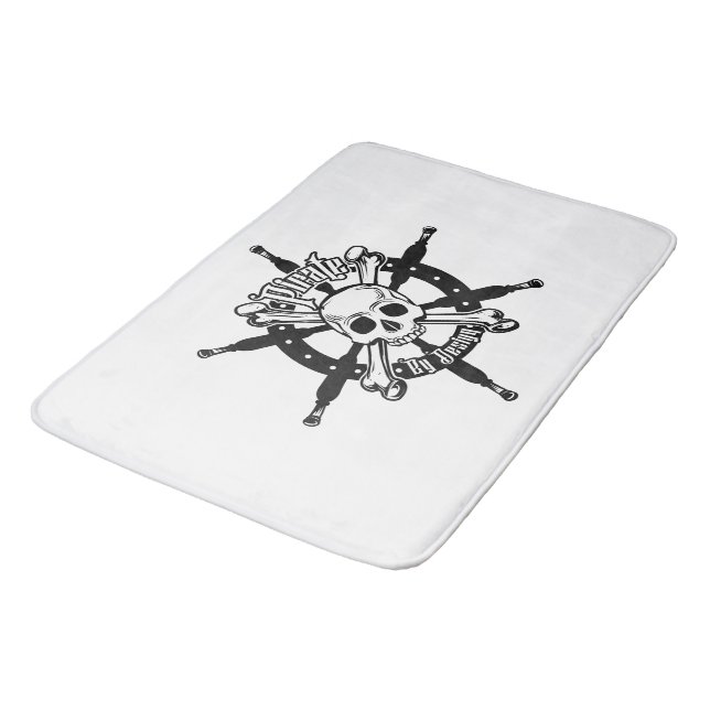 Pirate Bath Mat (Angled)
