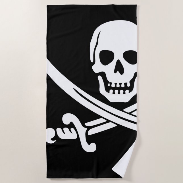 Pirate Beach Towel (Front)