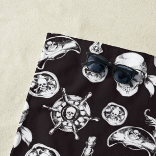 Pirate Beach Towel