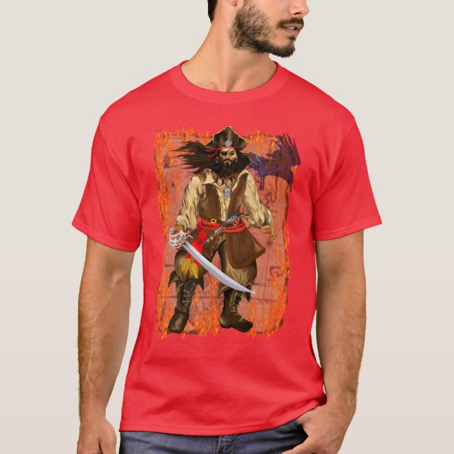 *Pirate-Big and Bad with map T-Shirt (Front)