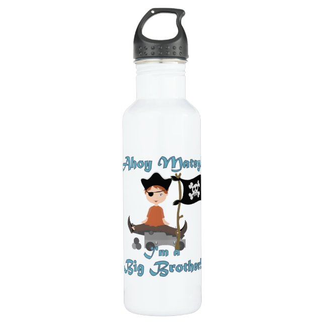 Pirate Big Brother 710 Ml Water Bottle (Front)
