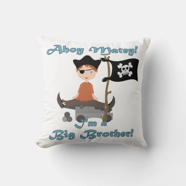 Pirate Big Brother Cushion (Front)