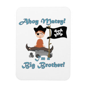 Pirate Big Brother Magnet