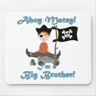 Pirate Big Brother Mouse Mat