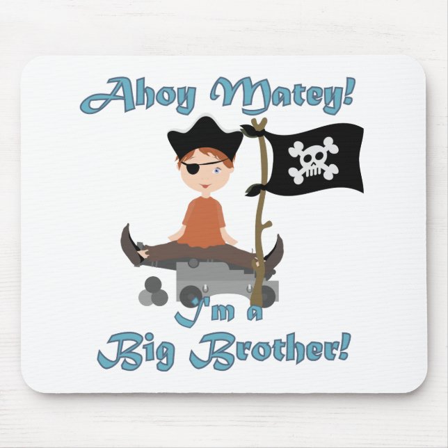 Pirate Big Brother Mouse Mat (Front)