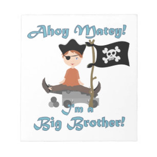 Pirate Big Brother Notepad
