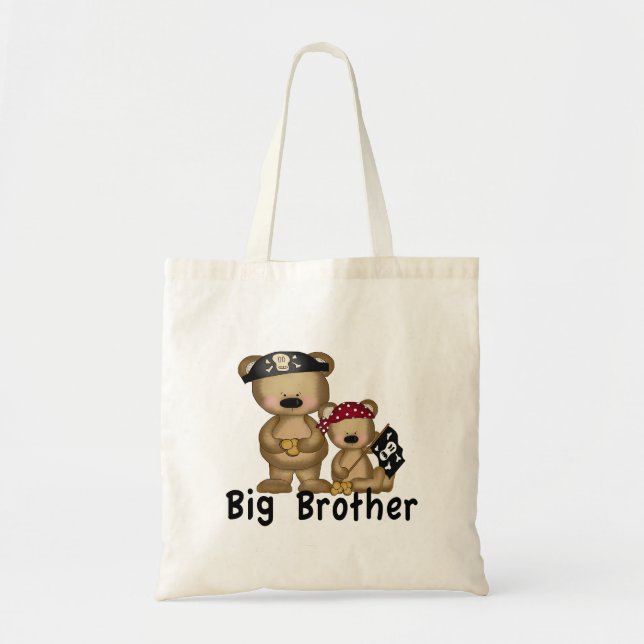 Pirate Big Brother Tote Bag (Front)
