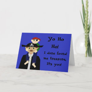 Pirate Birthday Card